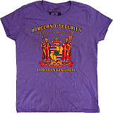 Hawaiian Kingdom T-shirt Violet